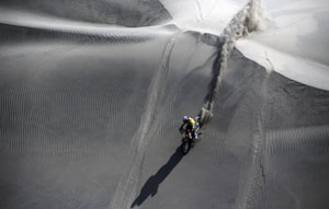 Slide: Third stage of Dakar Rally 2013