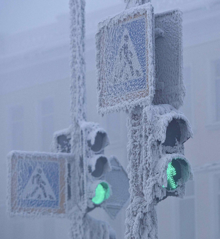 The pole of cold