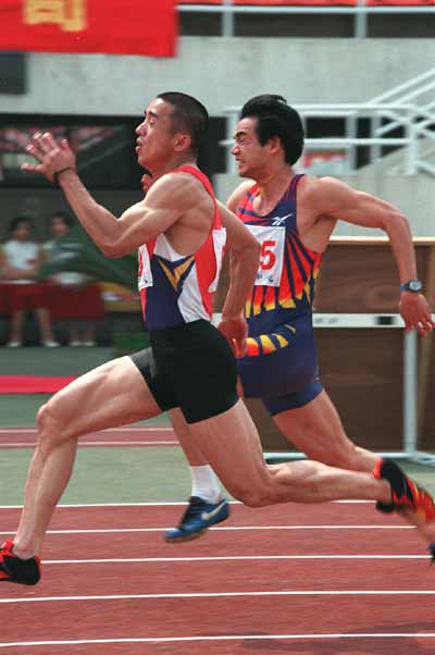 China's fastest 100m men