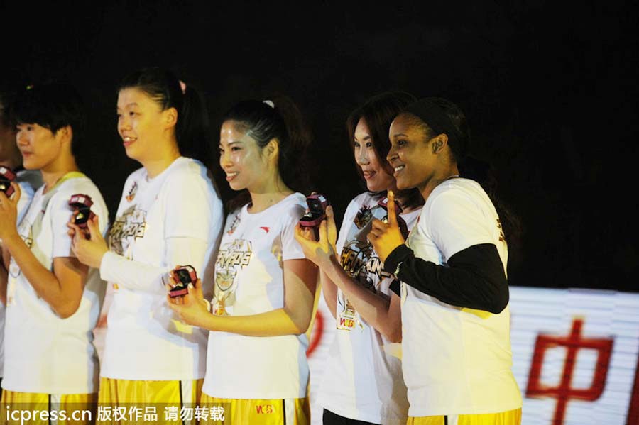 WCBA opens, Shanxi tastes championship glory