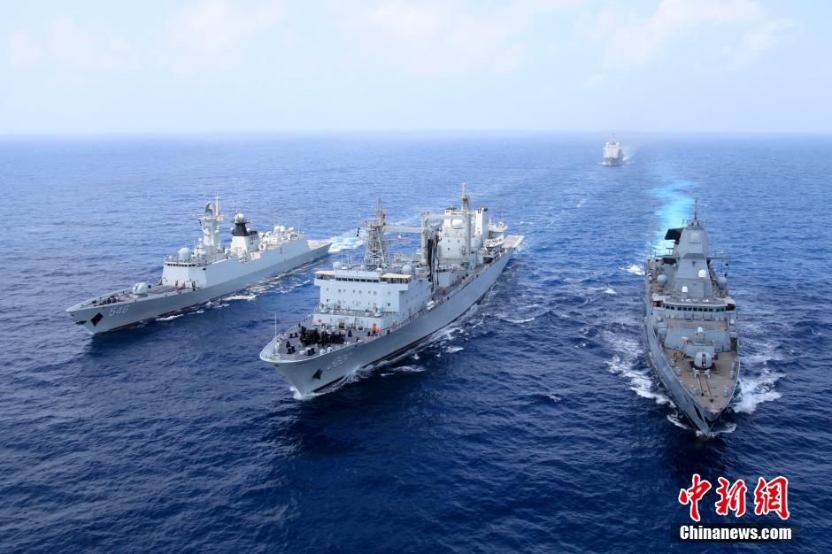 China, EU fleets hold joint anti-piracy drills