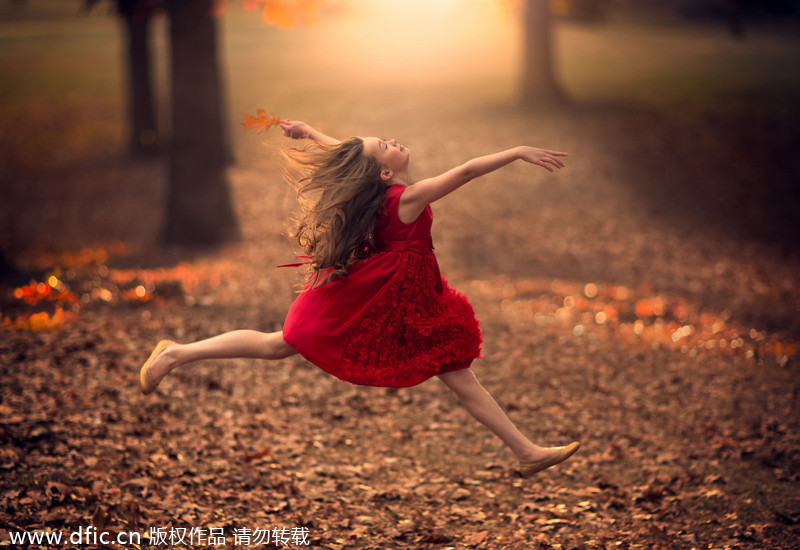 Adorable photos of children in US countryside