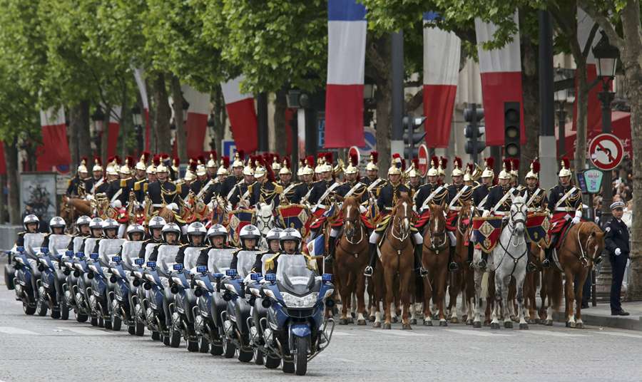 Countries mark end of WWII