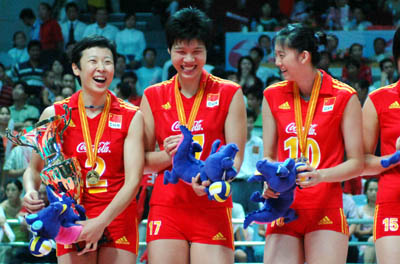 Volleyball: China crush Cuba 3-0