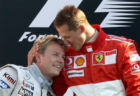 Schumacher wins and announces retirement