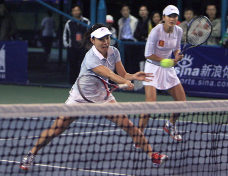 Zheng, Yan advanced in China Tennis Championship