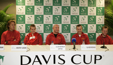 Belgium's Davis Cup preview