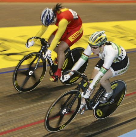 Chinese player at UCI Track Cycling World Cup