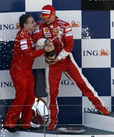 Raikkonen must emulate Schumacher off the track too