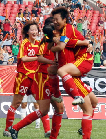 China beat S.Korea 5-2 in women's soccer friendly