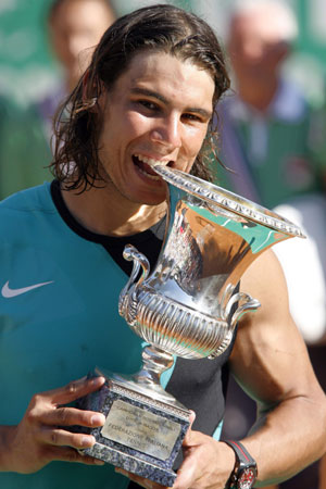 Nadal crowns Roma Masters
