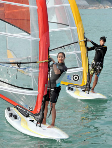 HK windsurf team ready to set sail for Guangzhou
