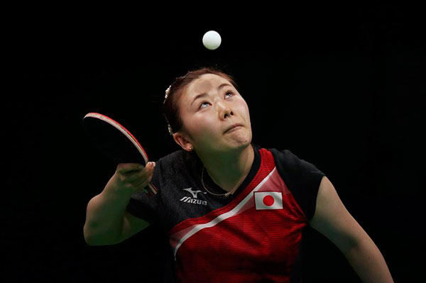 Fukuhara upsets 2nd seed Feng to make her first semis in Olympic table tennis