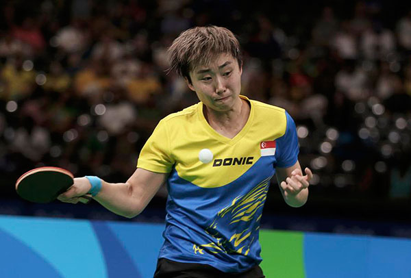Fukuhara upsets 2nd seed Feng to make her first semis in Olympic table tennis