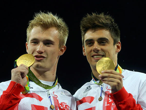 Britain wins first Olympic diving gold in men's synchronized 3m springboard