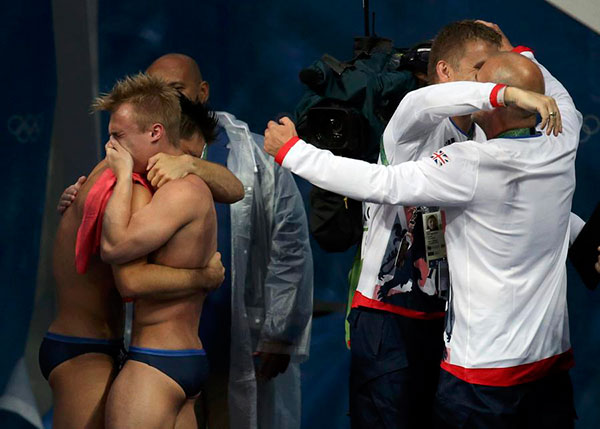 Britain wins first Olympic diving gold in men's synchronized 3m springboard