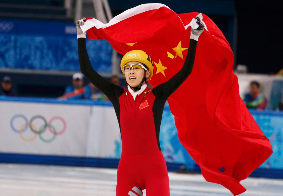 China lands 2 silver, 1 bronze on short track