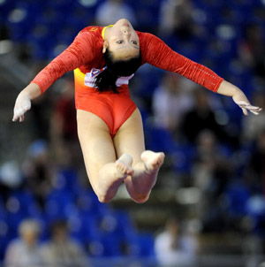 Chinese gymnasts show different class at Universiade