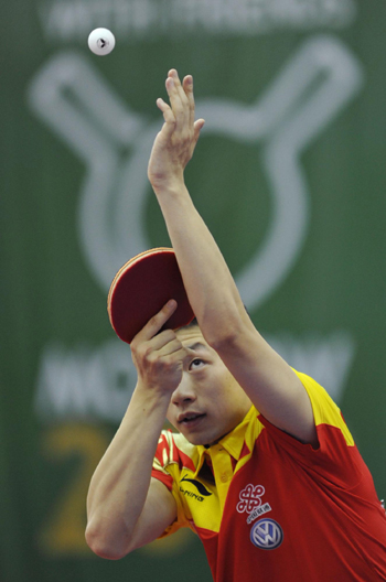 Ace players compete at Moscow table tennis team Championships