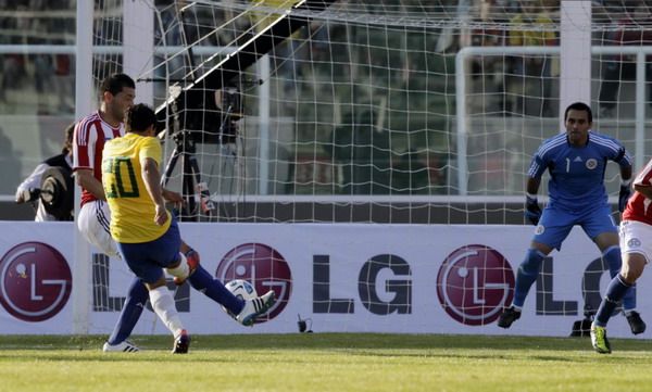 Brazil draws Paraguay 2-2 in Copa America