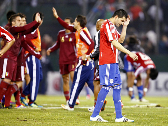 Venezuela late goal stuns Paraguay to snatch draw