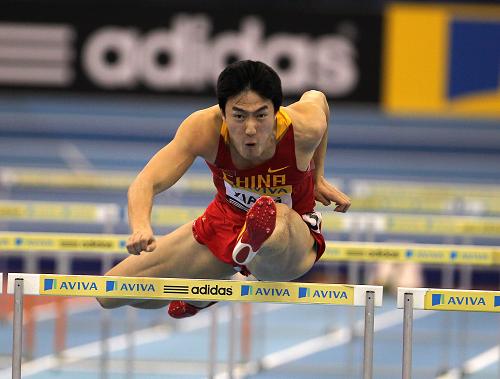 Liu Xiang beats Robles to win Birmingham indoor