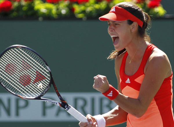 Ivanovic and Sharapova advance into last four