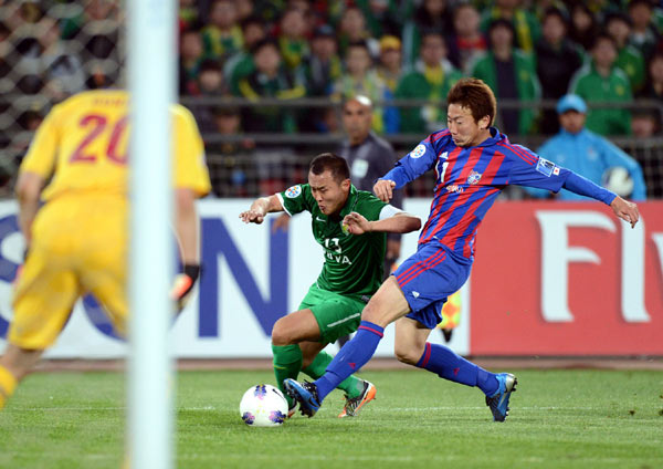 Chinese clubs toil in AFC Champions League