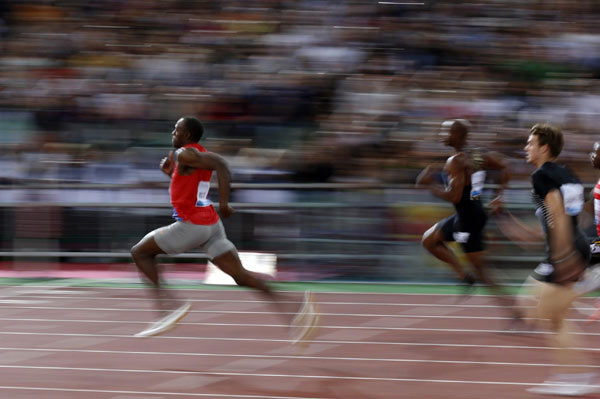 Bolt sets year's fastest time for 100m in Rome