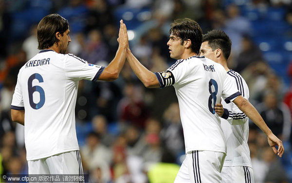 Forgotten man Kaka scores hat-trick for Real