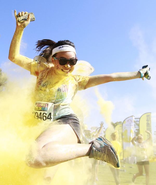 Color Run at Sydney Olympic Park