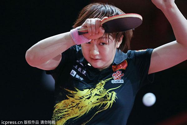 Chinese star's cousin wins bronze at table tennis worlds