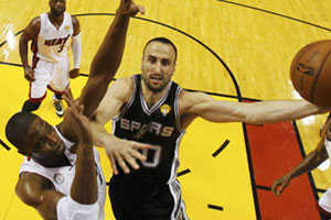 Manu Ginobili sparks Spurs to Game 5 win