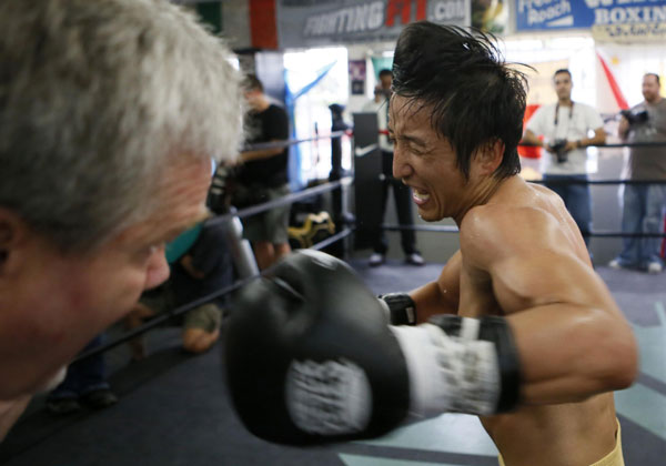 Zou Shiming training hard in US for Macao bout