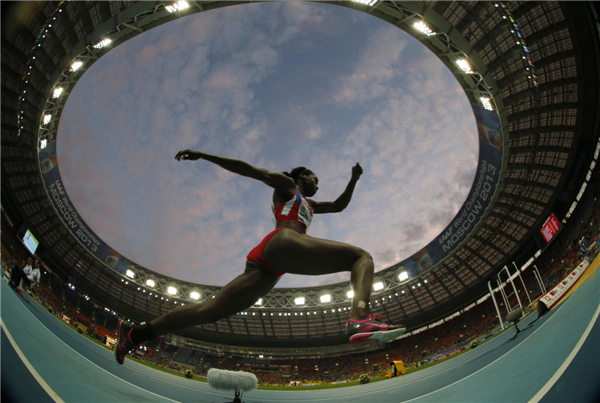 Colombia wins historic gold in triple jump