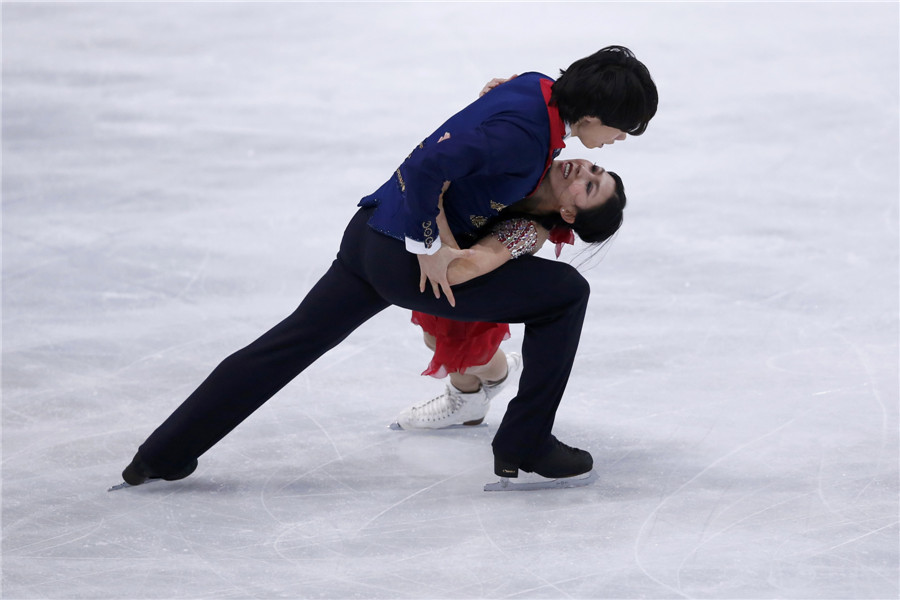 China's Pang and Tong claim bronze in ISU GP Finals