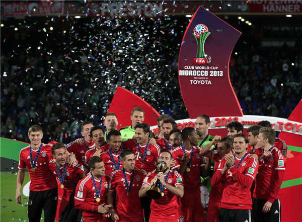 Bayern Munich harvests Club World Cup trophy