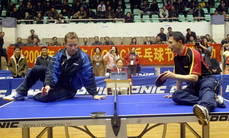 Table tennis legend Waldner welcomes retirement