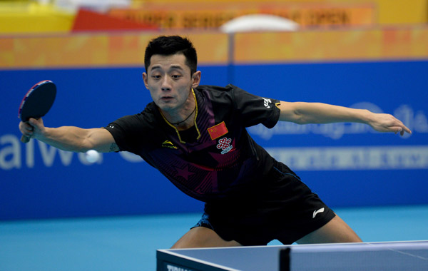 China's Zhang, Li claim gold at ITTF World Tour Kuwait Open