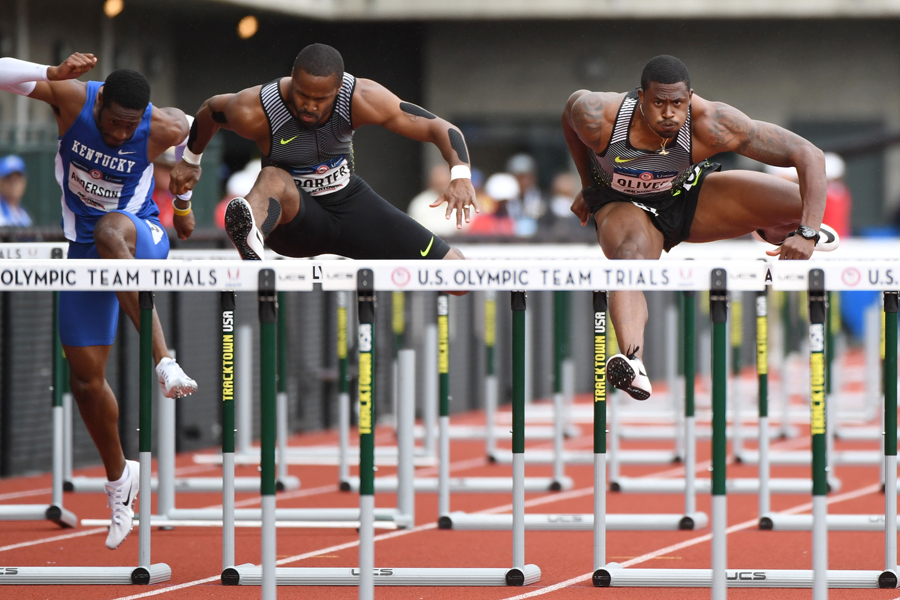 US hurdlers Oliver and Merritt fail to qualify for Rio