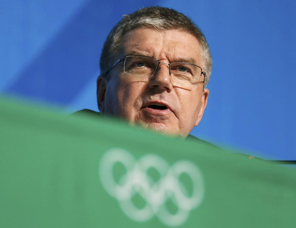 Bach rejects blame on IOC decision on Russia doping