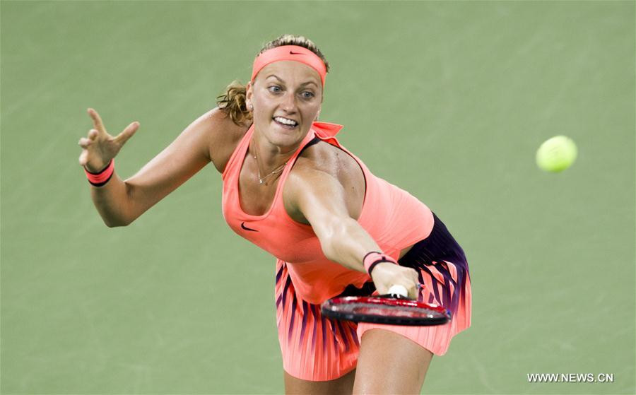 WTA Wuhan Open Round 3: Kvitova beats top-ranked Kerber