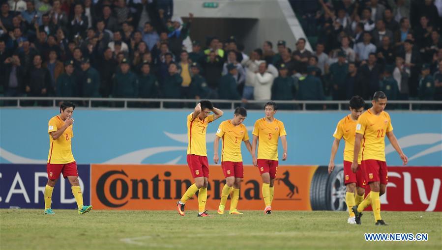 China's World Cup path gets tougher after losing to Uzbekistan