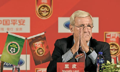 Lippi confident he can elevate China
