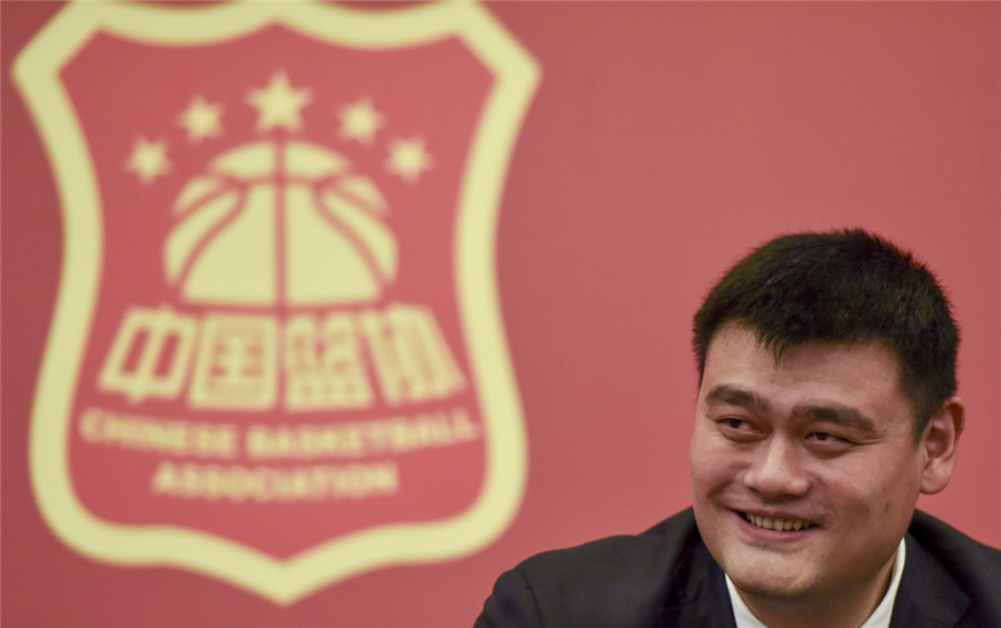 Yao Ming elected chief of Chinese Basketball Association