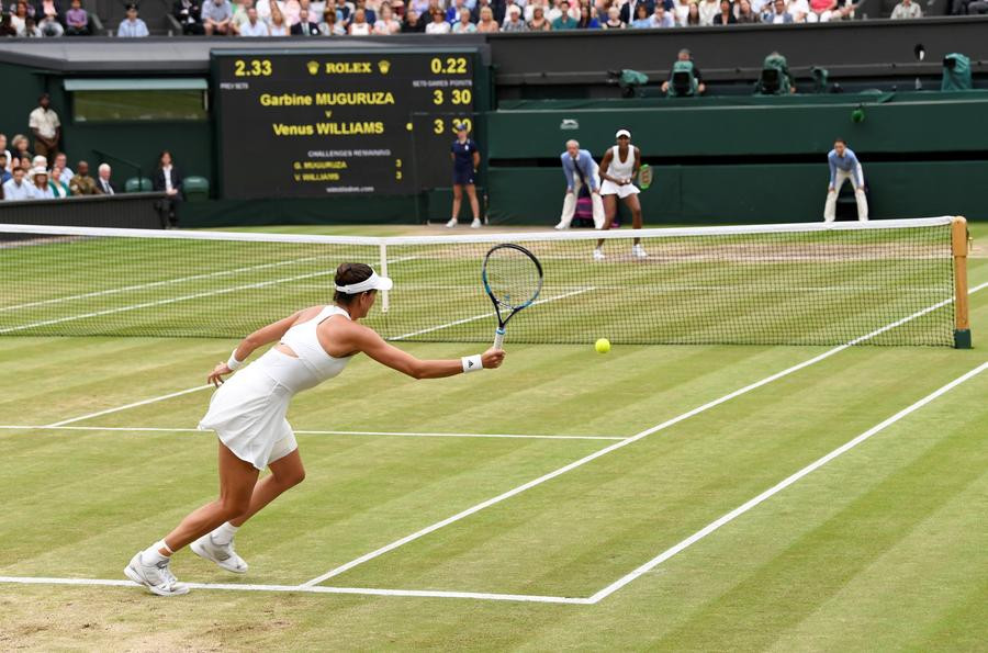 Muguruza crushes Williams to win Wimbledon title