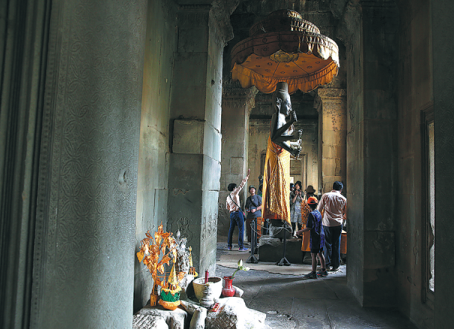 Angkor temples lure Chinese visitors