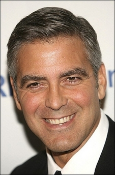Oscar winner George Clooney, seen here in 09 November 2006, has struck a blow for the greying generation after being named People magazine's