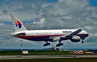 Malaysia Airlines says so far no evidence of any wreckage