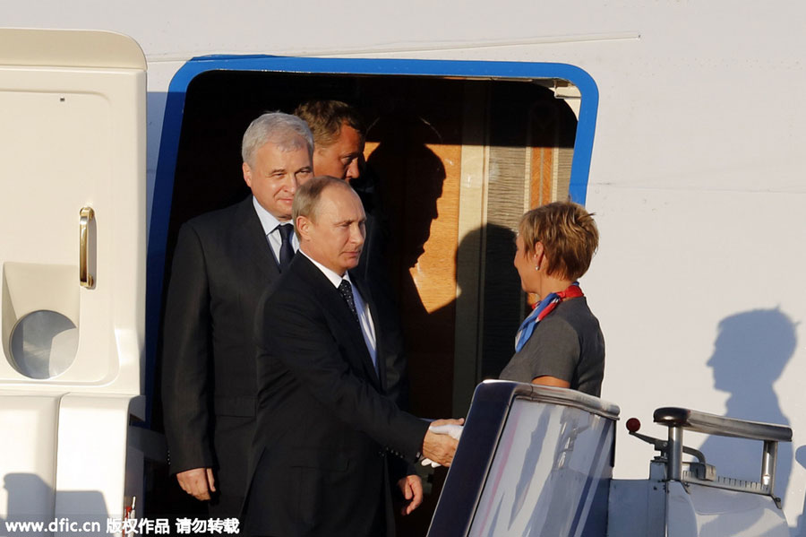 World leaders arrive at Beijing for victory parade